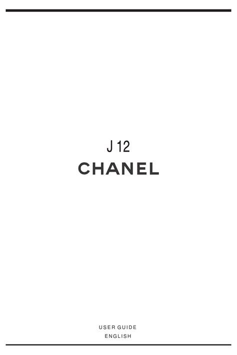 chanel j12 33mm automatic|chanel j12 manual pdf.